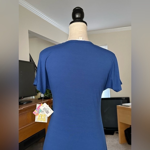 LuLaRoeFloor Length Maxi Dress Size XXS NWT Runs Large Stretchy Will Fit a Small - Picture 4 of 12